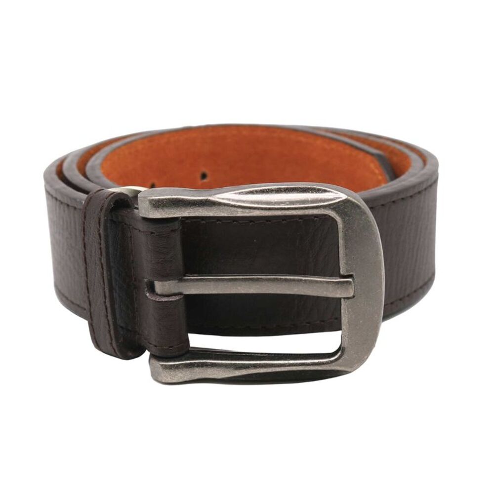 Duke Mens D555 Harrison Bonded Leather Waist Belt / Brown